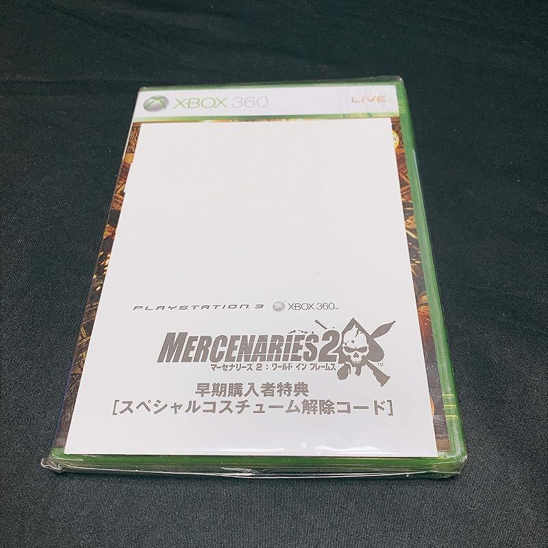 【新品】 マーセナリーズ2 ワールド イン フレームス - Xbox360