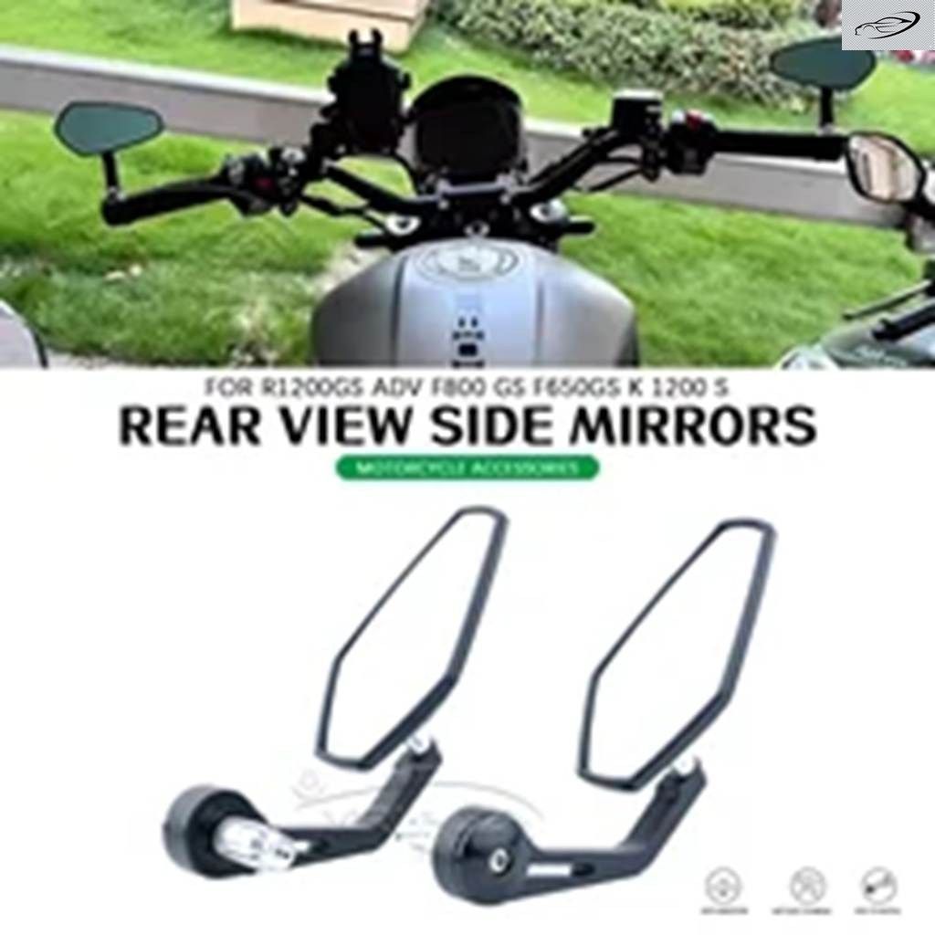 オートバイ ミラー オートバイ ミラー R1200GS ADV F800 650GS K1200 7/8インチ ハンドルバー エンドミラー サイドビューミラー