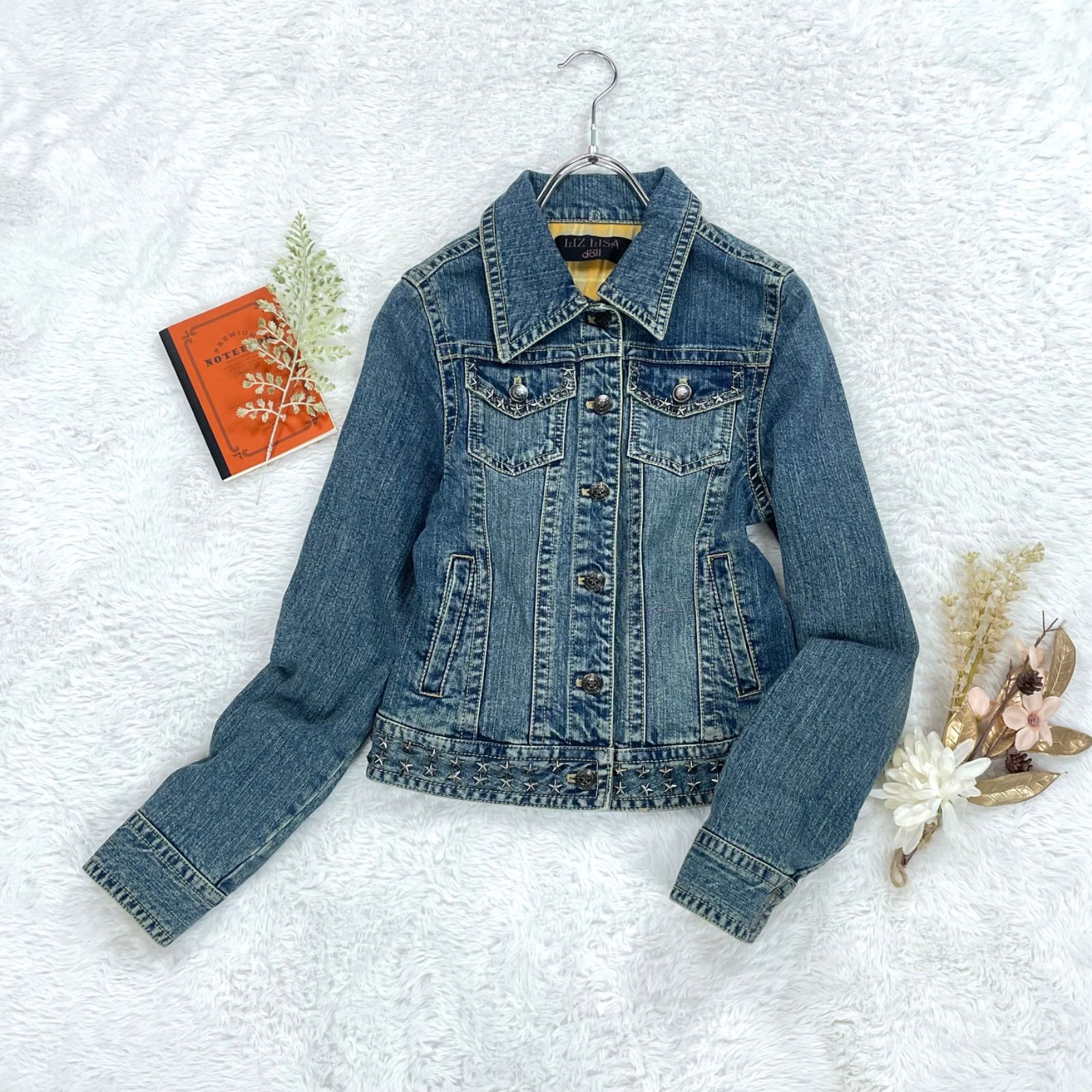 LIZ LISA doll Denim Tracker Jacket リズリサドール デニムジャケット 