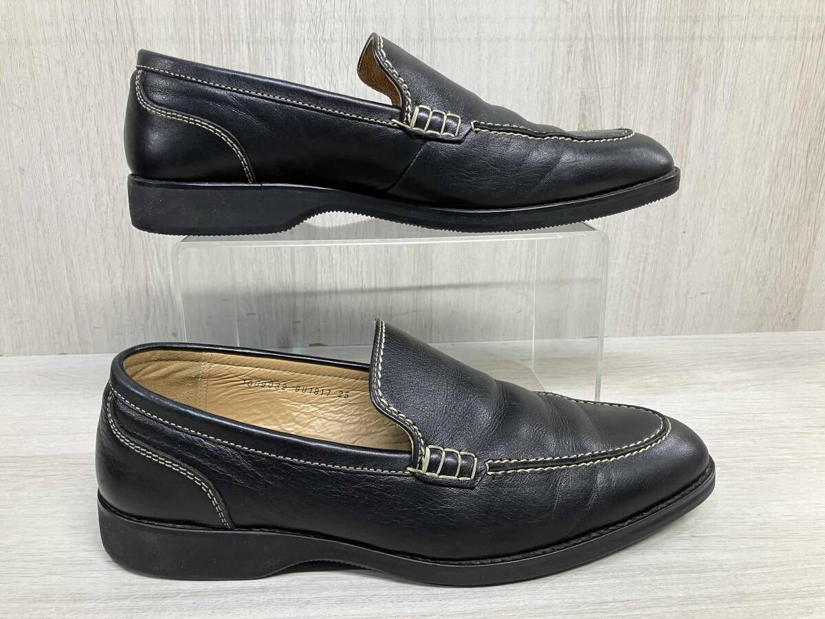 美品 25㎝◎BURBERRY バーバリー 革靴 モカシン スリッポン 箱付き BURBERRY BU1817 バーバリー ローファー スリッポン ドライビング