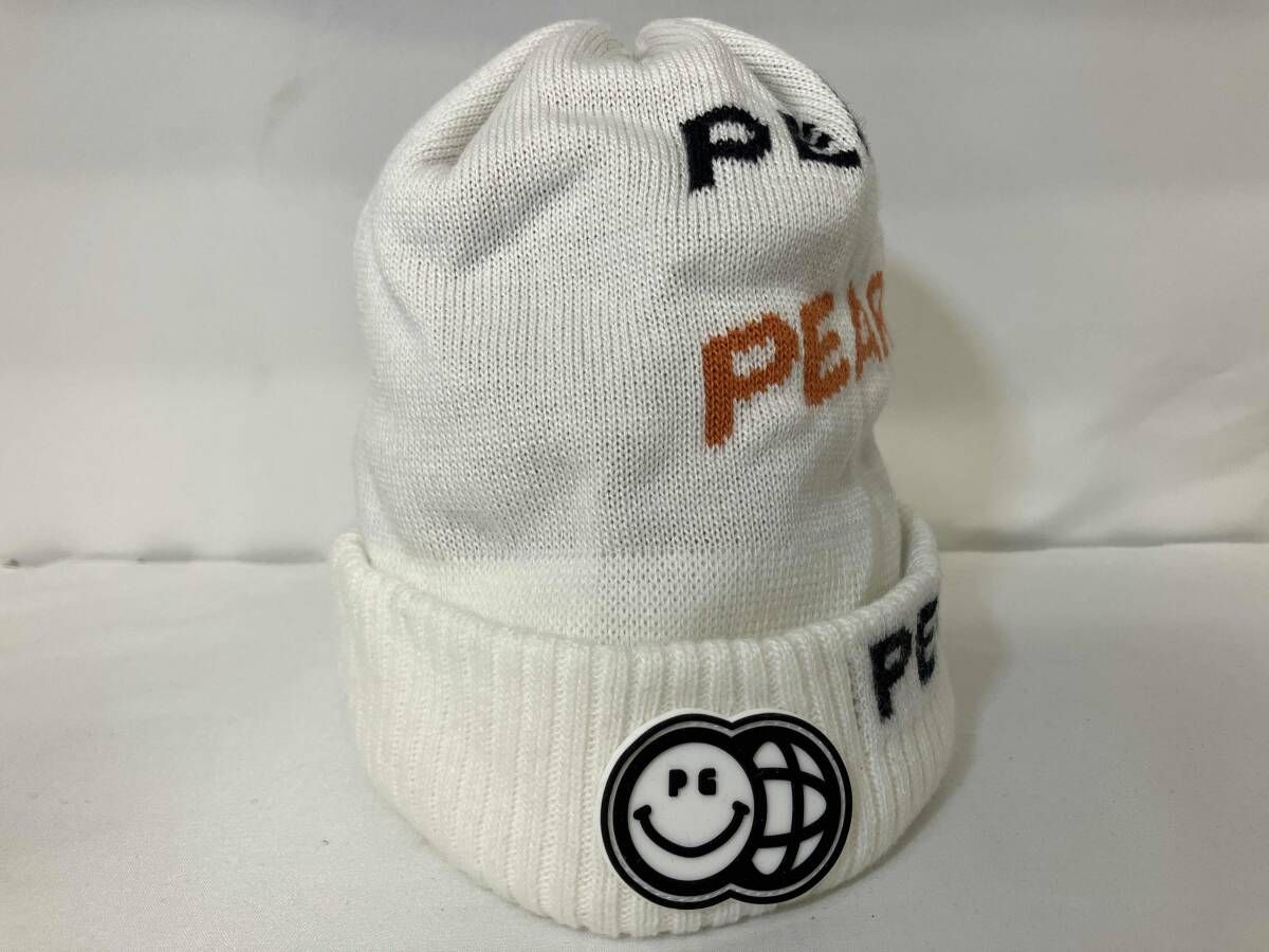 PEARLY GATES パーリーゲイツ ユニセックス ニットキャップ FCロゴ柄