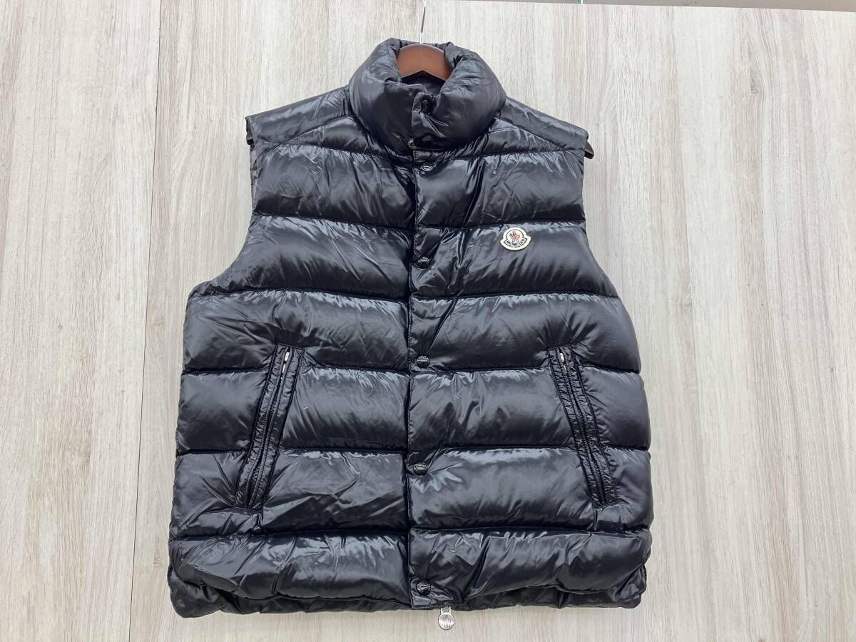 MONCLER/モンクレール／ダウンベスト/サイズ3/TIB/NYLON/BLK