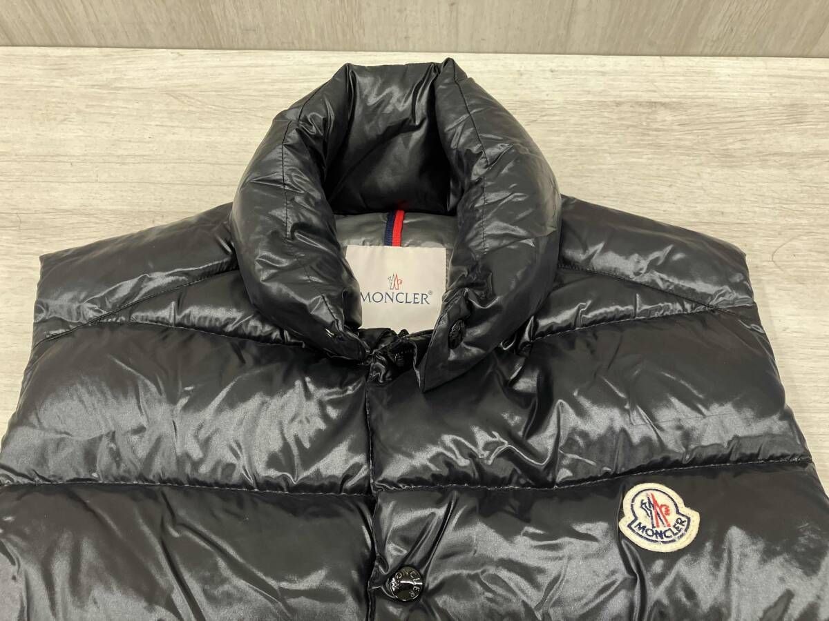 MONCLER/モンクレール／ダウンベスト/サイズ3/TIB/NYLON/BLK