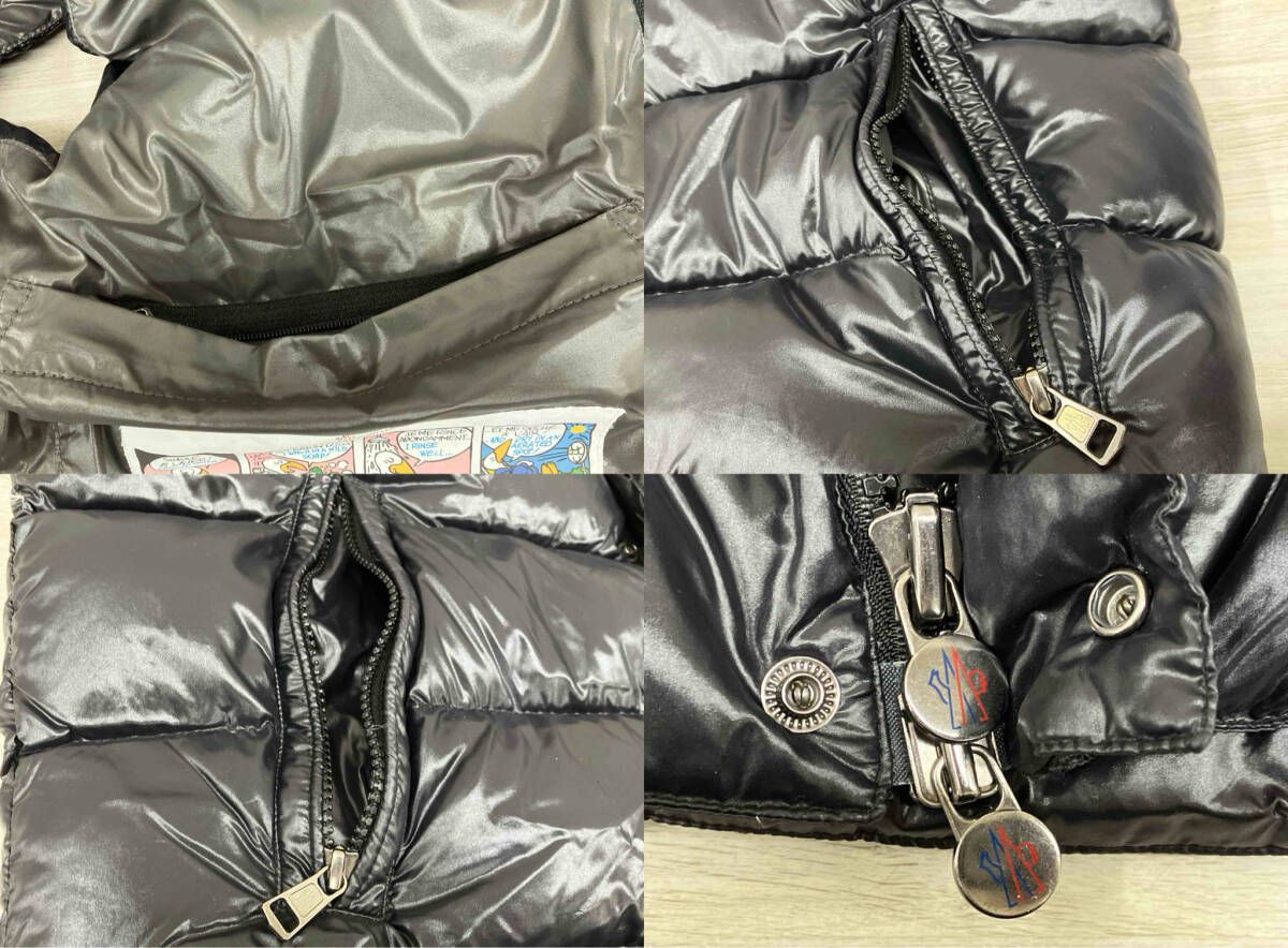 MONCLER/モンクレール／ダウンベスト/サイズ3/TIB/NYLON/BLK