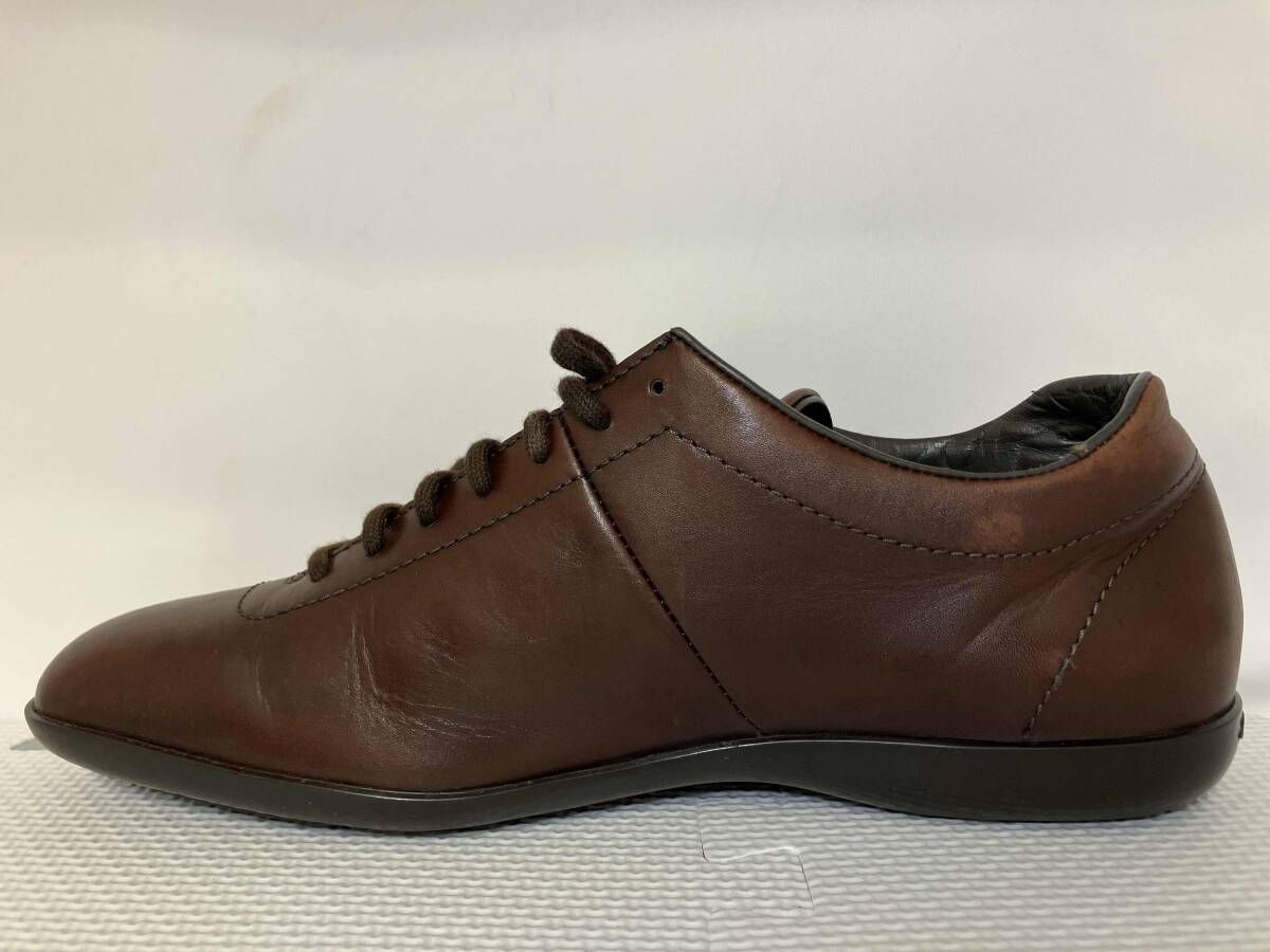 SANTONI サントーニ レザースニーカー革 レースアップシューズ サイズ7