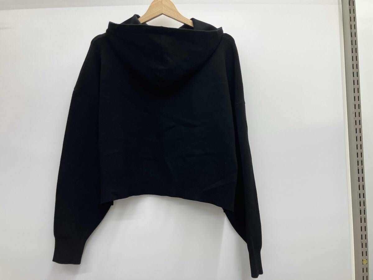ENFOLD エンフォルド パーカー　38 300FA170-1260 ブラック ENFOLD エンフィールド パーカー プルオーバー フーディー CROPPED