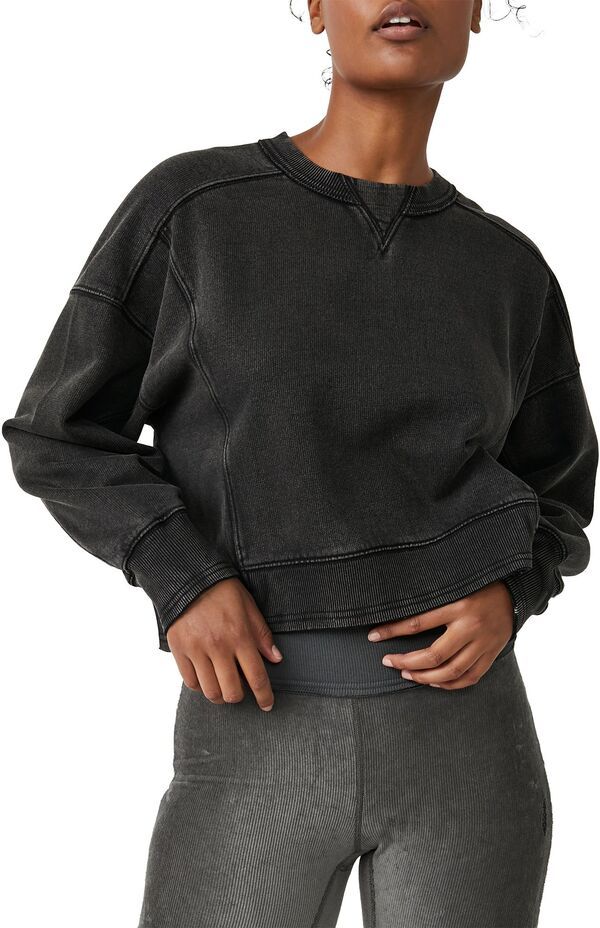 フリーピープル レディース アウター パーカー・スウェット FP Movement Womens Intercept Pullover Black ブラック