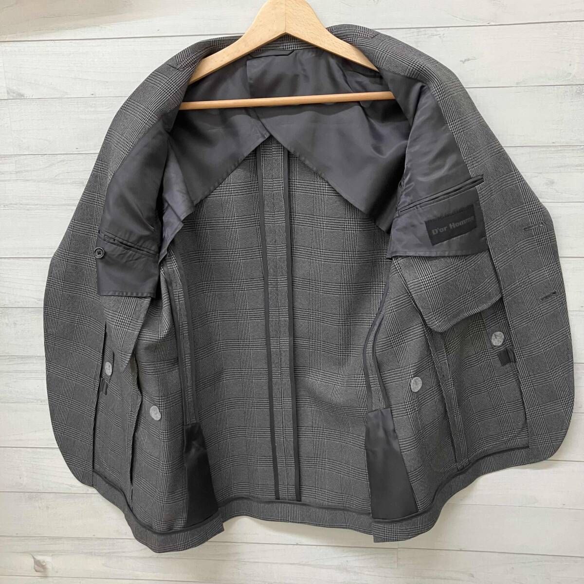 D'or Homme ドールオム スーツ セットアップ DW0-531-3 メンズ グレン