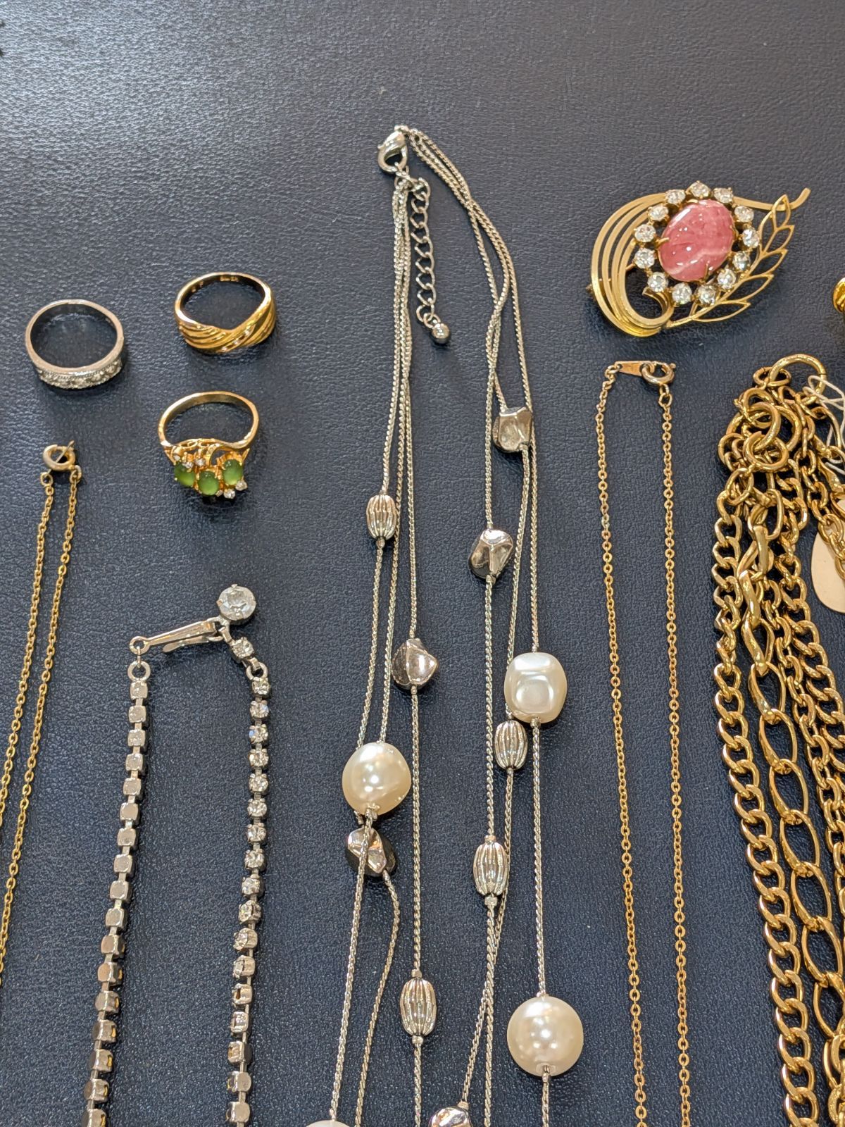 遺品整理まとめて□⑯】ジュエリー 20点 ネックレス リング イヤリング
