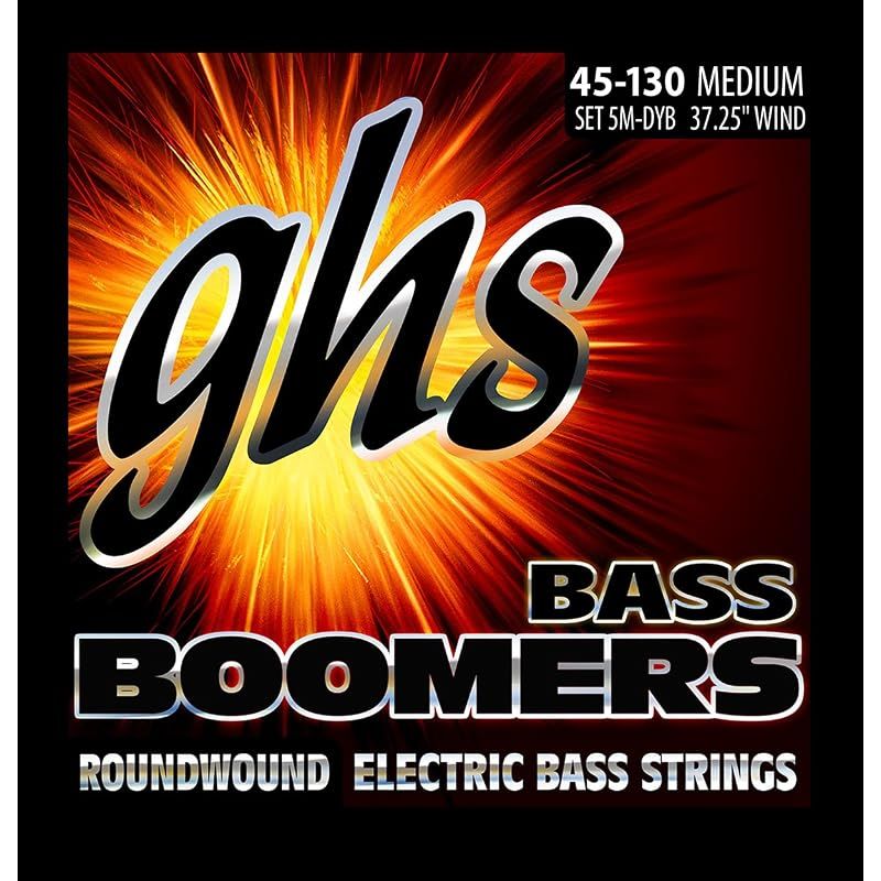 新品】 ghs エレキベース弦 BASS BOOMERS/ベースブーマーズ 5弦ベース