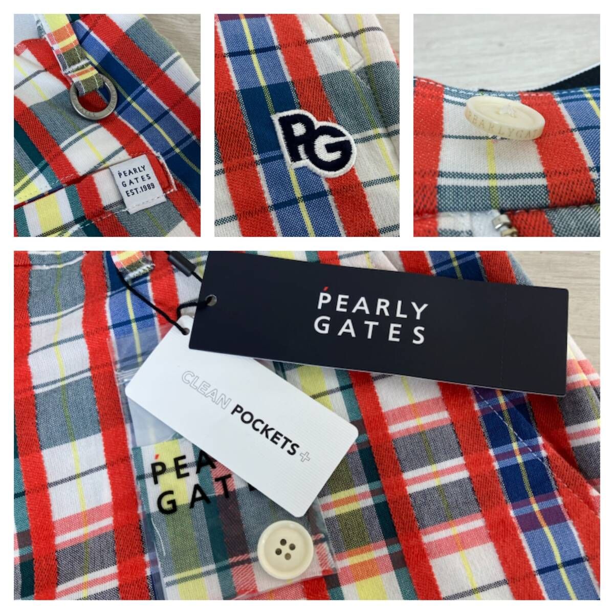PEARLY GATES パーリーゲイツ ゴルフウェア T/Cサッカーマドラス