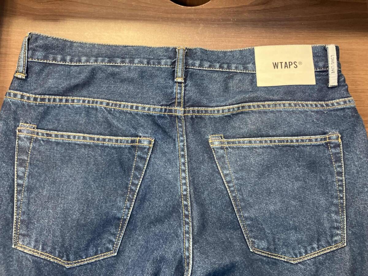WTAPS ダブルタップス ジーンズ デニム 日本製 インディゴブルー EX45