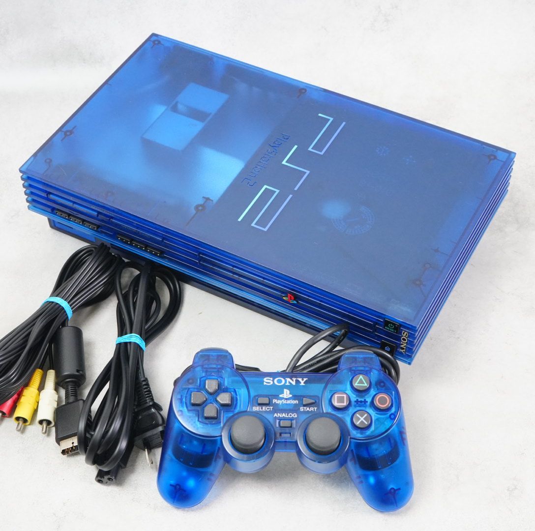 SONY PlayStation2 SCPH-37000 L オーシャンブルー PS2 - メルカリ