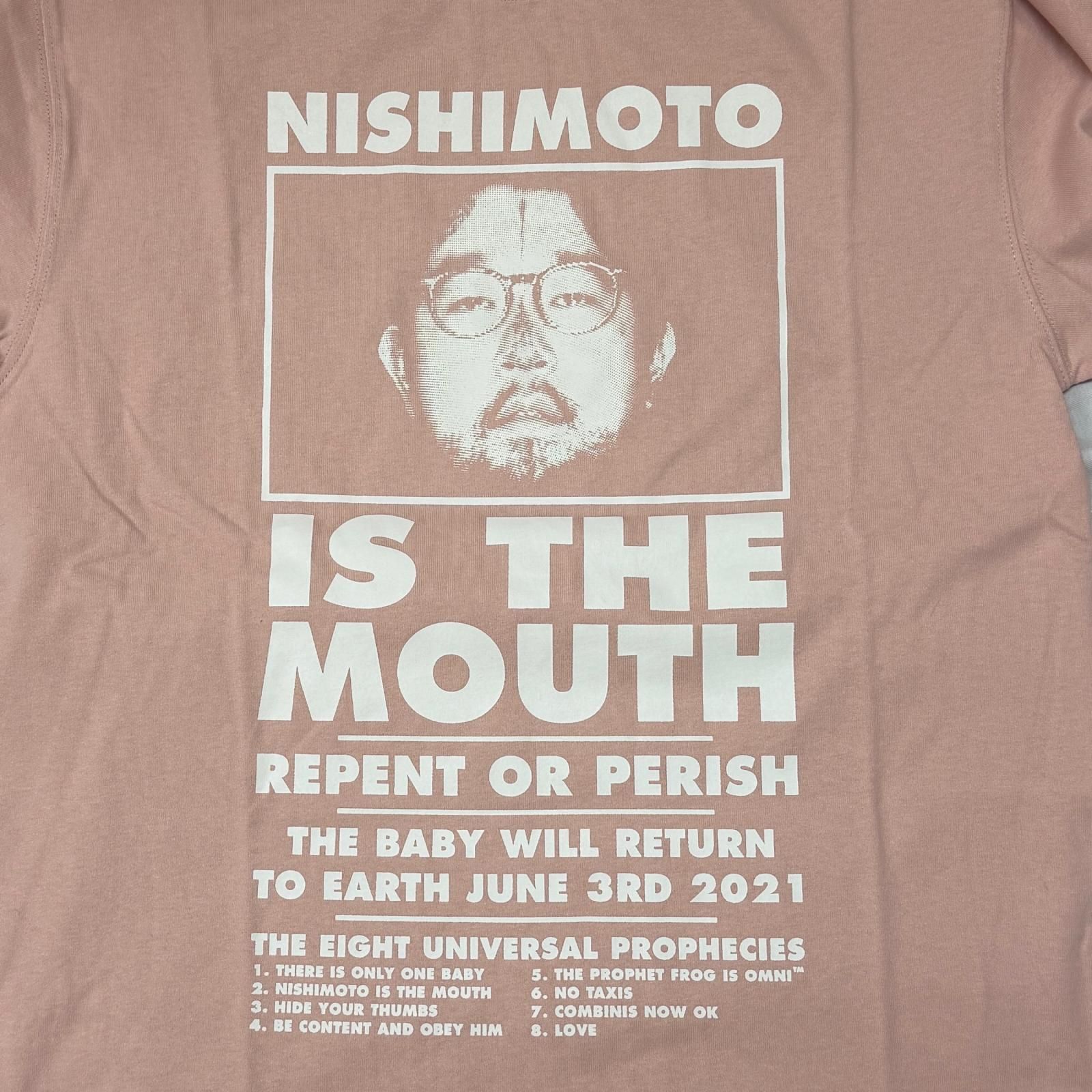 参考上代9900円 未使用 NISHIMOTO IS THE MOUTH L/S TEE 長袖Tシャツ