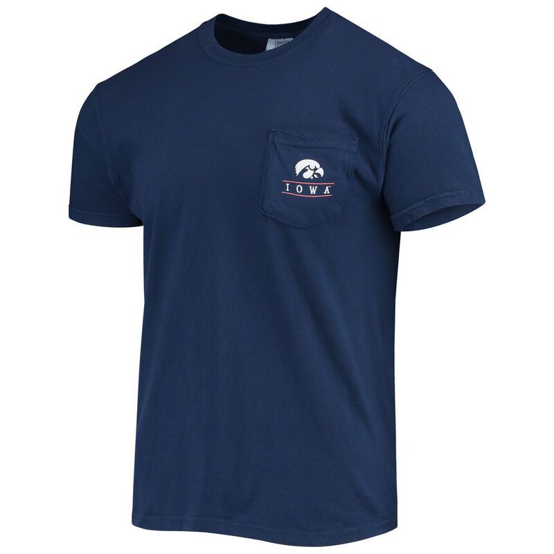 アンブランデッド メンズ トップス Tシャツ Unbranded Mens Navy Iowa