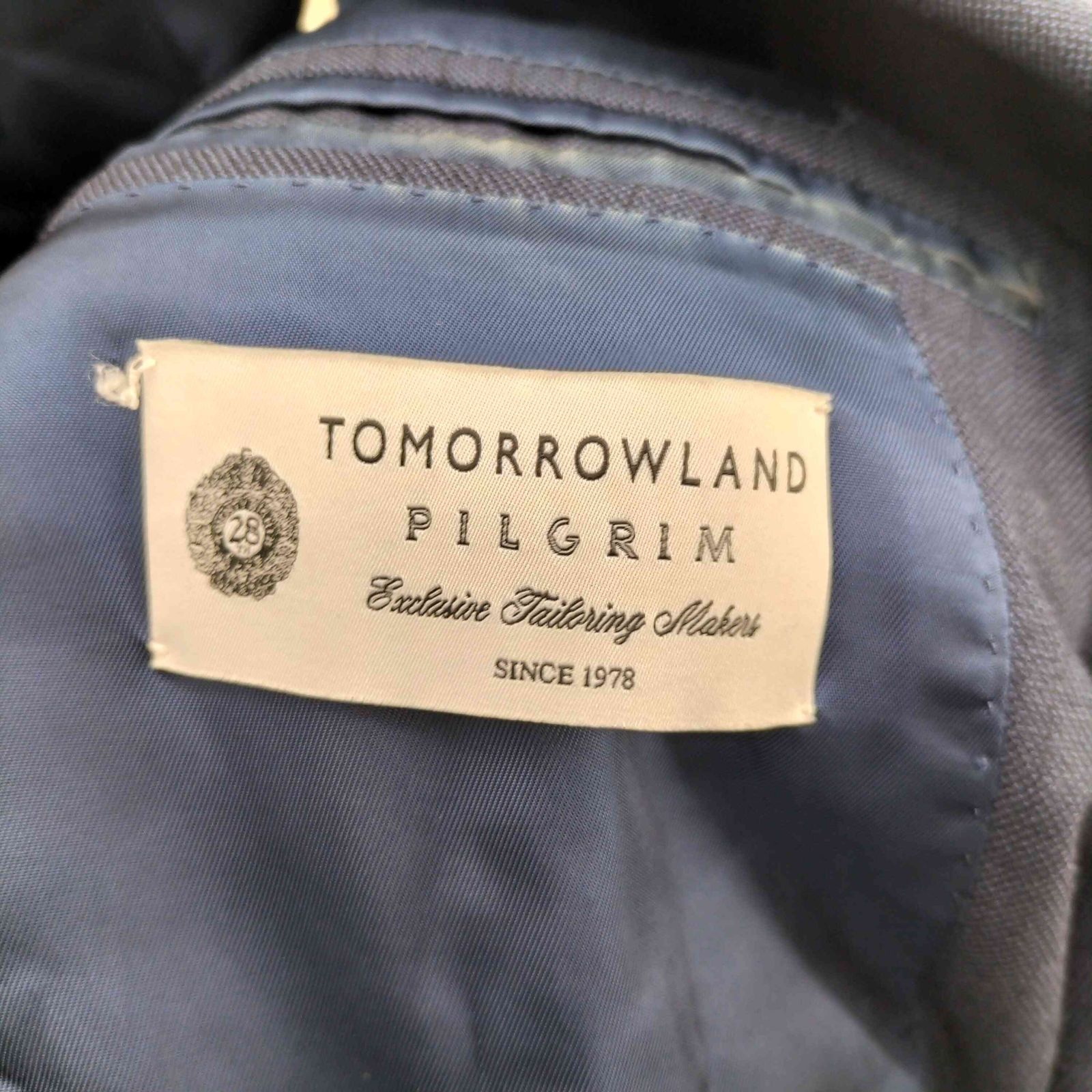 トゥモローランドピリグリム TOMORROWLAND PILGRIM ウール ストライプ