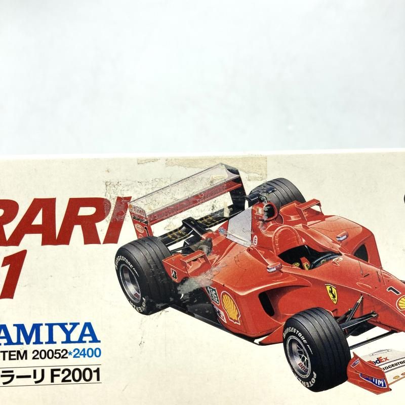 中古】ﾀﾐﾔ 1/20 ﾌｪﾗｰﾘF2001 未組立品 ｸﾞﾗﾝﾌﾟﾘｺﾚｸｼｮﾝ NO.52[13