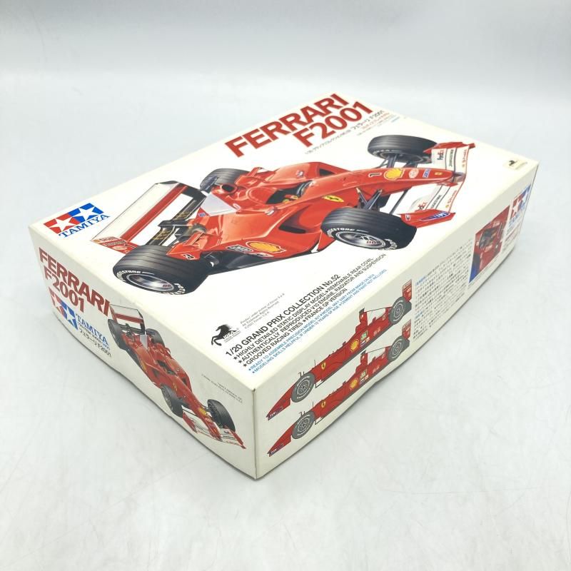 中古】ﾀﾐﾔ 1/20 ﾌｪﾗｰﾘF2001 未組立品 ｸﾞﾗﾝﾌﾟﾘｺﾚｸｼｮﾝ NO.52[13