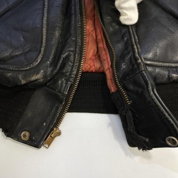 中古】50s AMC SPORTS A-2 タイプ レザージャケット ホースハイド