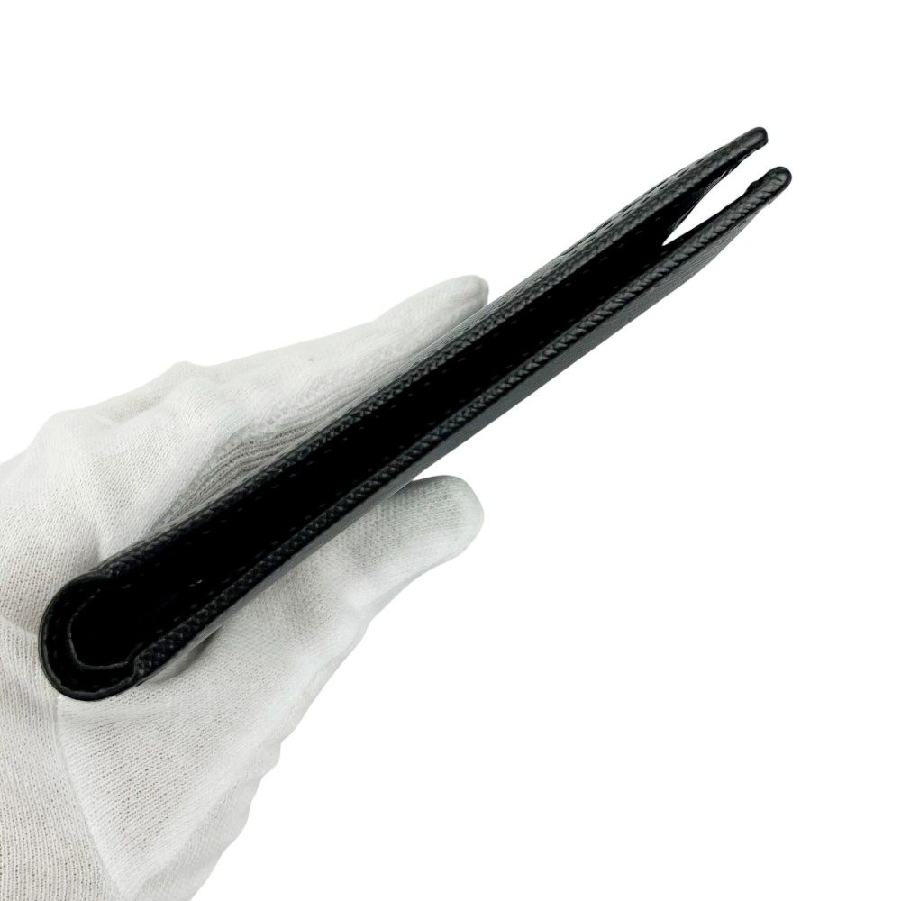 プラダ □美品□ 二つ折り 札入れ 財布 サイフ ウォレット レザー
