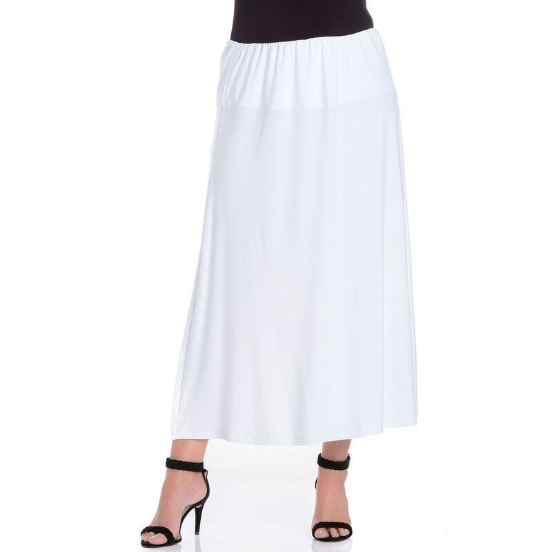 24 セブンコンフォート レディース ボトムスカート プラスサイズ マキシ Plusize 24Seven Comfort Apparel Comfortable Fit Elastic Waist 8,380円