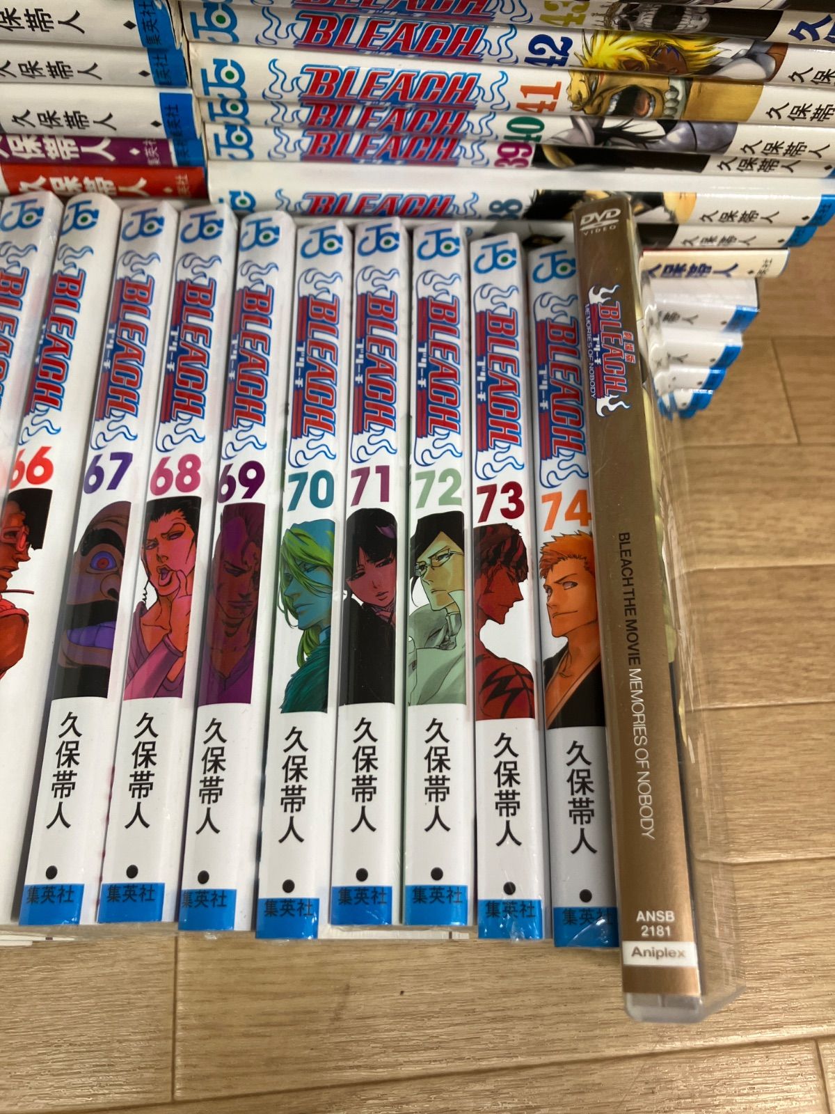 ☆②【完結・未開封あり】BLEACH ブリーチ 1～74巻全巻コミックセット