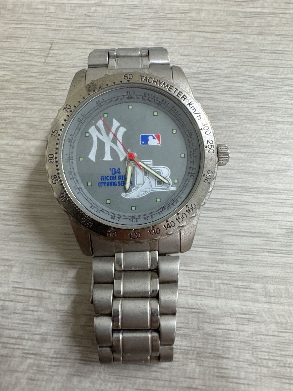 RICOH MLB 2004開幕記念 腕時計 動作未確認 - メルカリ