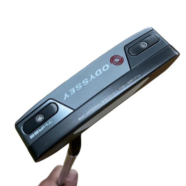 【中古】 オデッセイ TRI-HOT 5K THREE 34インチ パター PT STROKE LAB (フレックスその他) メンズ 男性用 右利き 右用 Bランク ゴルフクラブ