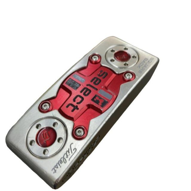 【中古】 タイトリスト SCOTTY CAMERON select SQUAREBACK(2014) 34インチ パター PT スチール (フレックスその他) メンズ 男性用 右利き 右用 Cランク ゴルフクラブ