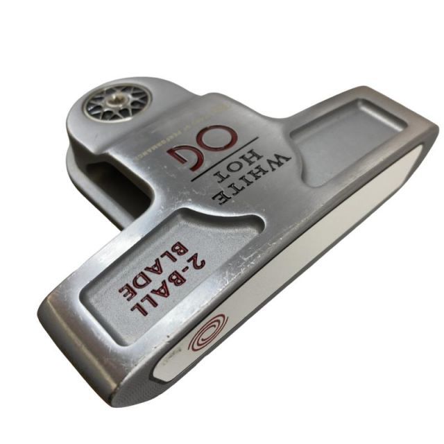 【中古】 オデッセイ WHITE HOT OG 2-BALL BLADE 34インチ パター PT STROKE LAB (フレックスその他) メンズ 男性用 右利き 右用 Cランク ゴルフクラブ