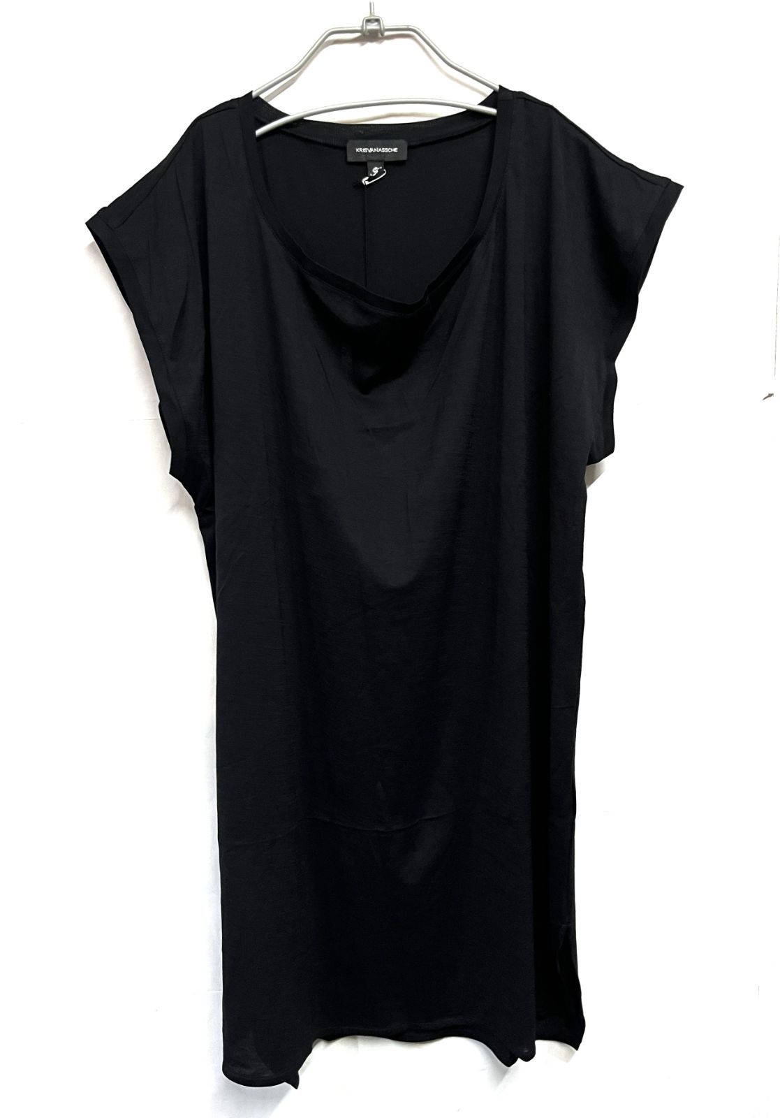 希少 00s Kris Van Assche Black ヘンリー ノースリーブ 00s ヴィンテージ デッドストック KRIS VAN ASSCHE｜クリスヴァン