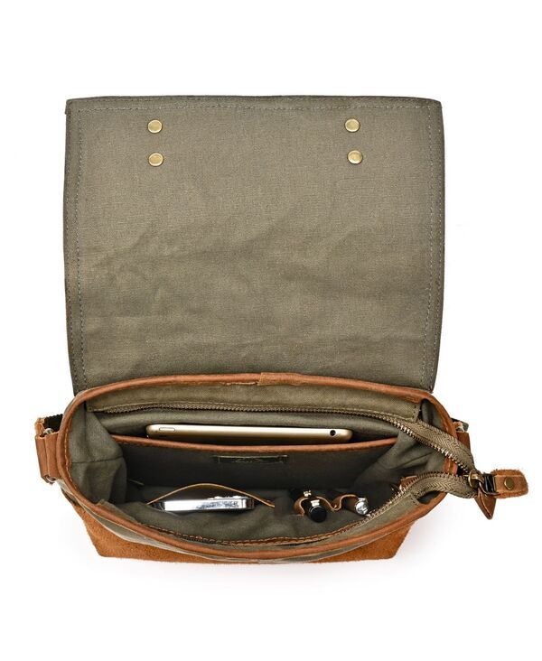 ＴＳＤブランド レディース バッグ ショルダーバッグ TSD BRAND Valley Oak Canvas Crossbody Bag Olive オリーブ