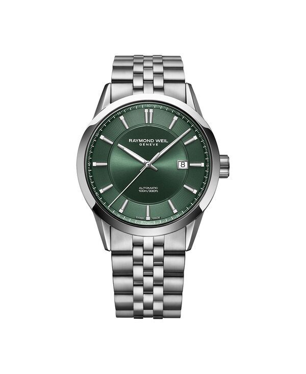 レイモンド ウィル メンズ アクセサリー 腕時計 Tシャツ Raymond Weil Mens Swiss Automatic Freelancer Stainless Steel Bracelet