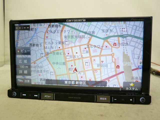 カロッツェリア AVIC-RZ801-D フルセグナビ 中古品 動作確認済み 楽