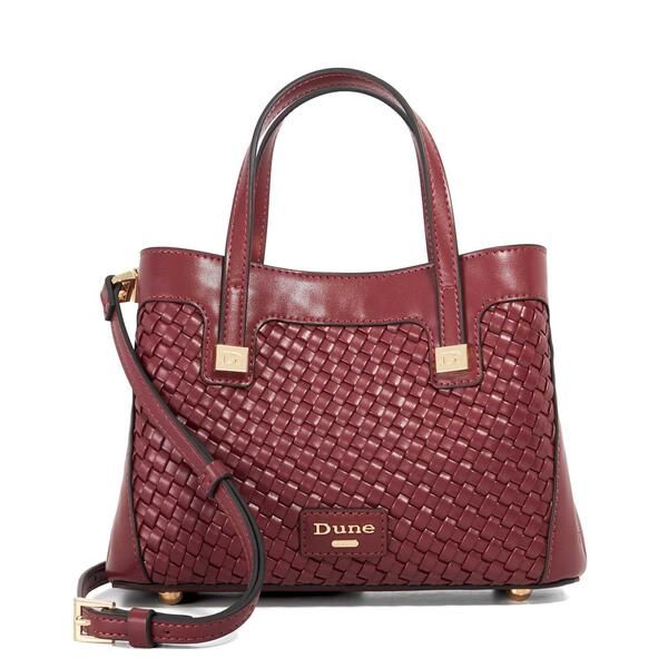 デューンロンドン レディース バッグ Dune London Womens Deavie Top Handle Bag Burgundy バーガンディ