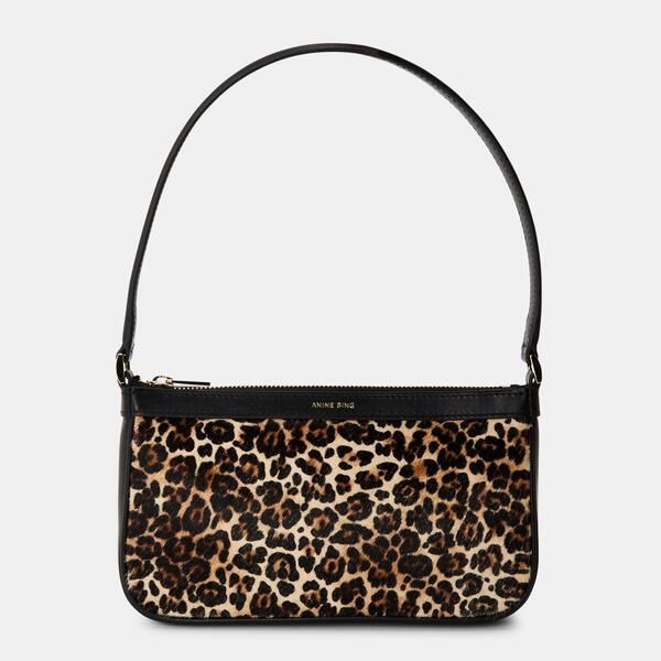 アニービン レディース バッグ ミニ Anine Bing Womens Mini Elly Bag Leopard アニマル