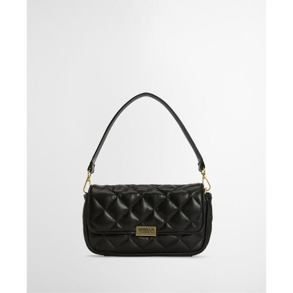 バブアー レディース バッグ ミニ Barbour International Womensoft Quilt Mini Soho Crossbody Bag Black ブラック