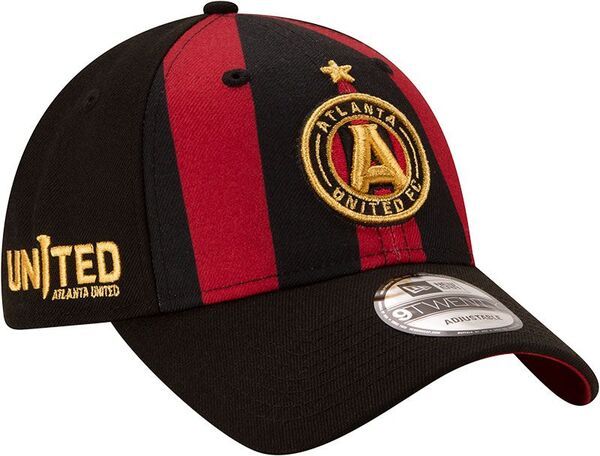 ニューエラ レディース アクセサリー 帽子 ジャージー New Eradult Atlanta United Black Jersey Hook Slouch 9Twenty Adjustable H