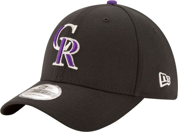 ニューエラ メンズ アクセサリー 帽子 New Era Mens Colorado Rockies 39Thirty Classic Black Stretch Fit Hat NoColor ブラッ