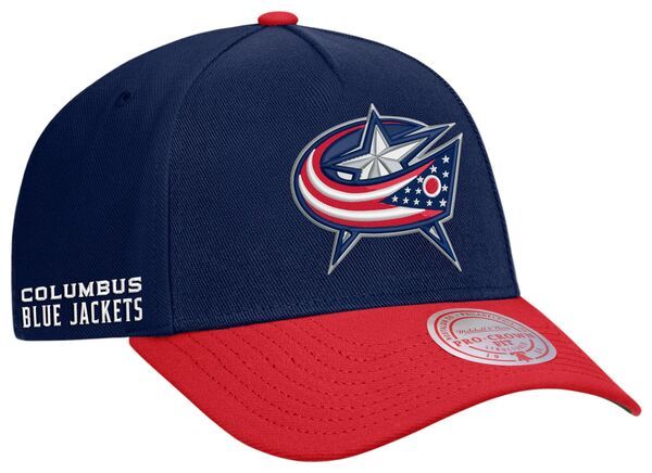ミッチェルネス メンズ アクセサリー 帽子 ジャケット Mitchell Ness Mens Columbus Blue Jackets Blue Got 5 Pro Snapback Hat NoC