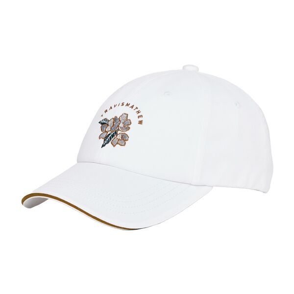 トラビスマヒュー レディース アクセサリー 帽子 フラワー柄 フラワー TravisMathewomens Floral Twisted Ivy Golf Hat White ホワイト