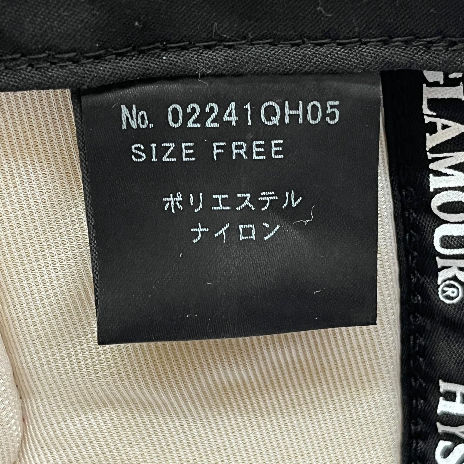 【加古川店】 中古 HYSTERIC GLAMOUR | ヒステリックグラマー キャップ HYS HATワッペン 02241QH05 ブラック 【118】