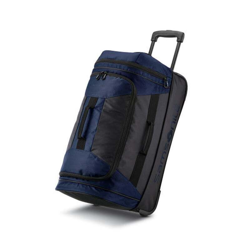 サムソナイト メンズ バッグ ヒール Samsonite Andante 22 Wheeleduffel NavyBlack ブラック