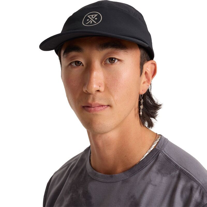 ローアク メンズ アクセサリー 帽子 Roark Alta Elite Run Hat Black 2 ブラック