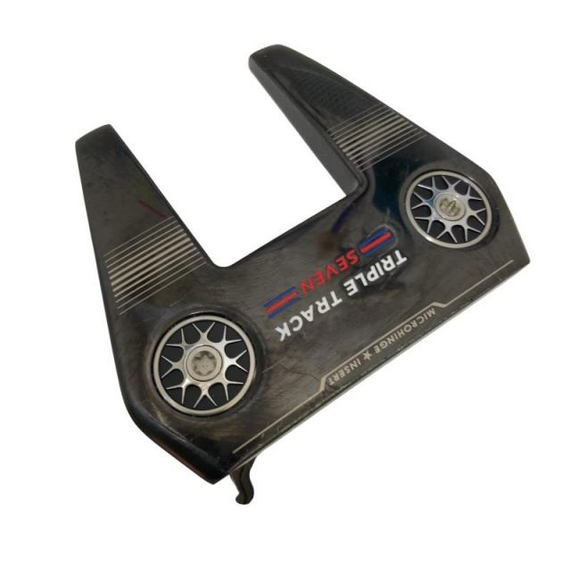 【中古】 オデッセイ TRIPLE TRACK SEVEN 33インチ パター PT STROKE LAB BLACK (フレックスその他) メンズ 男性用 右利き 右用 Cランク ゴルフクラブ