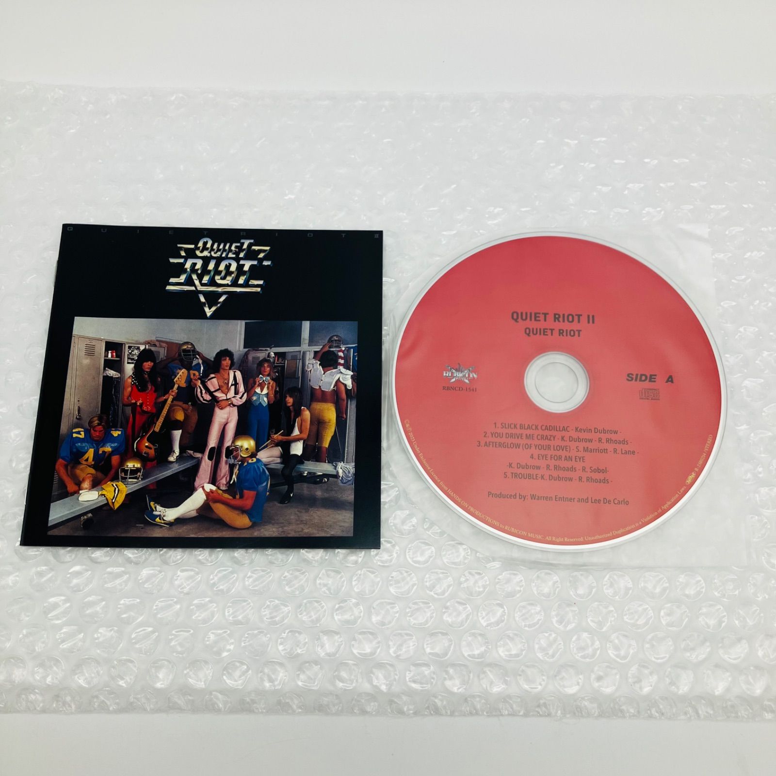 CD 洋楽 QUIET RIOT クワイエット・ライオット 暴動に明日はない 帯