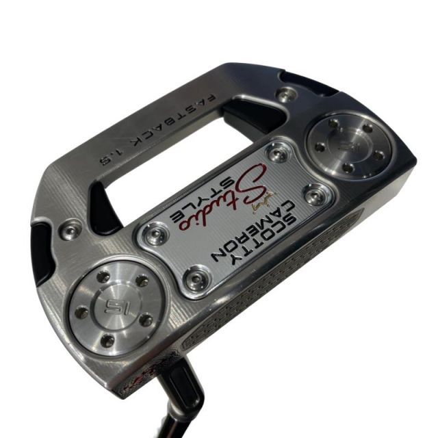 【中古】 タイトリスト SCOTTY CAMERON STUDIO STYLE FASTBACK 1.5(2025) 34インチ パター PT スチール (フレックスその他) メンズ 男性用 右利き 右用 Bランク ゴルフクラブ