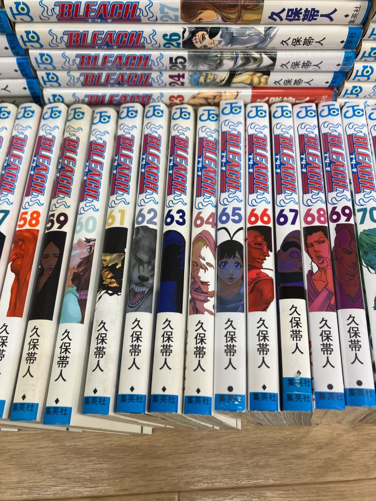 ☆③【未開封あり】BLEACH ブリーチ 1～74巻全巻＋キャラクターブック