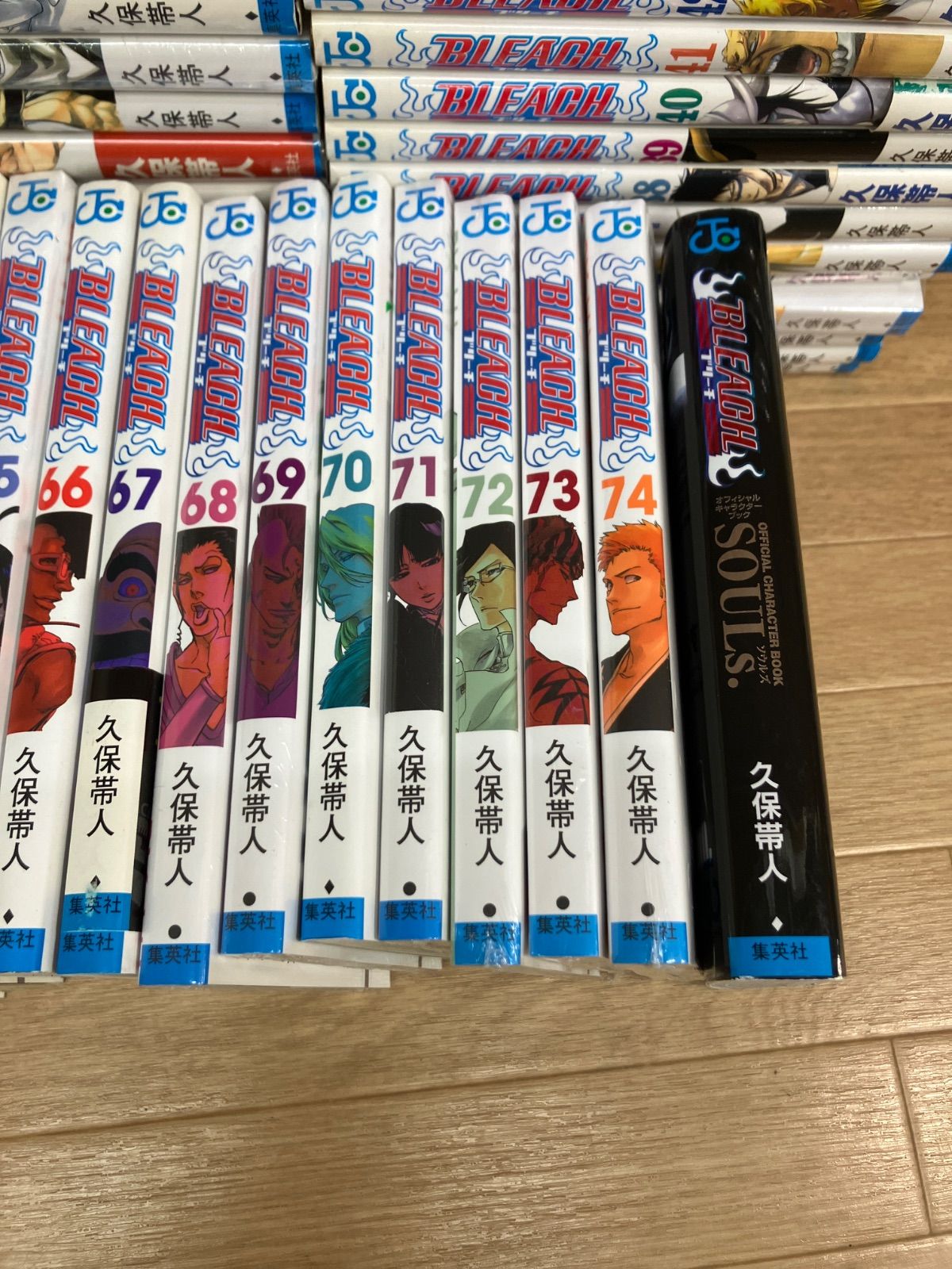 ☆③【未開封あり】BLEACH ブリーチ 1～74巻全巻＋キャラクターブック