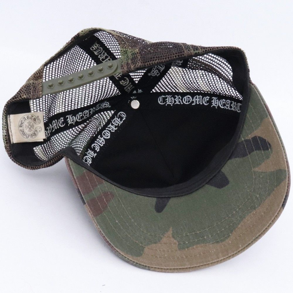 CHROME HEARTS FUCK トラッカーキャップ カモフラ カーキ - メルカリ